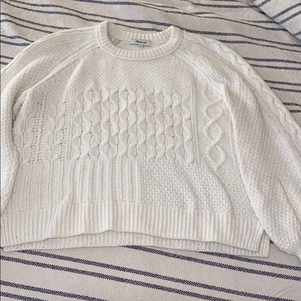 Puff sleeve Madewell sweater